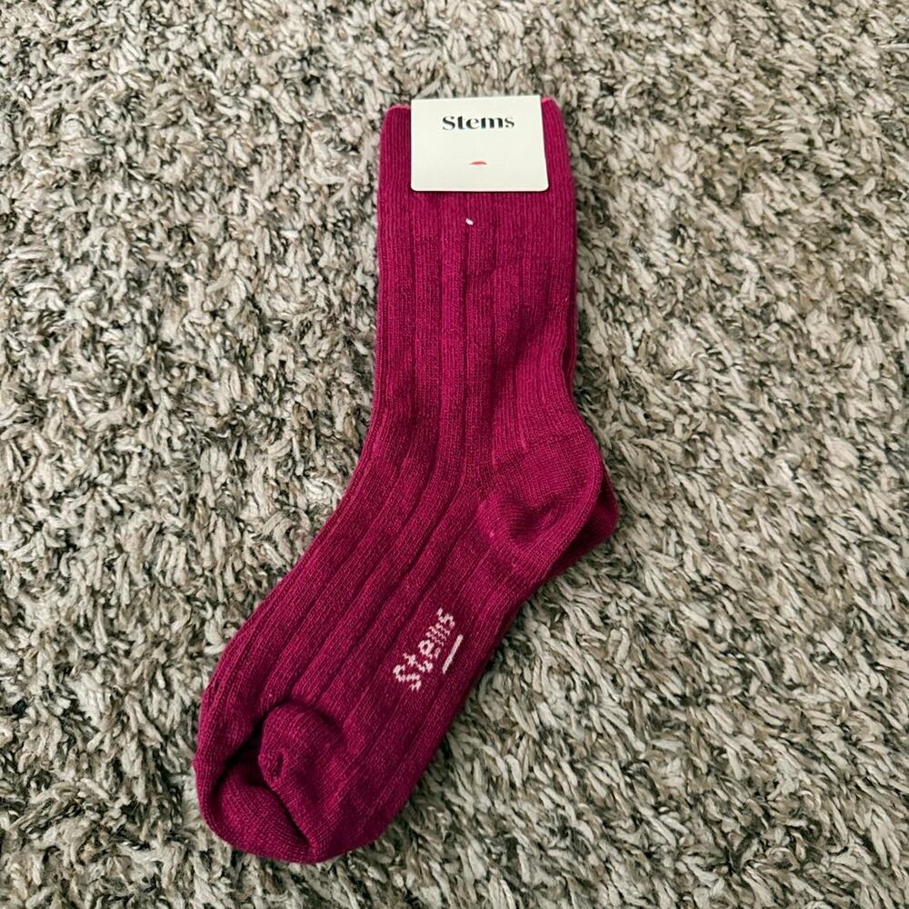 Stems Cashmere Socks - OS